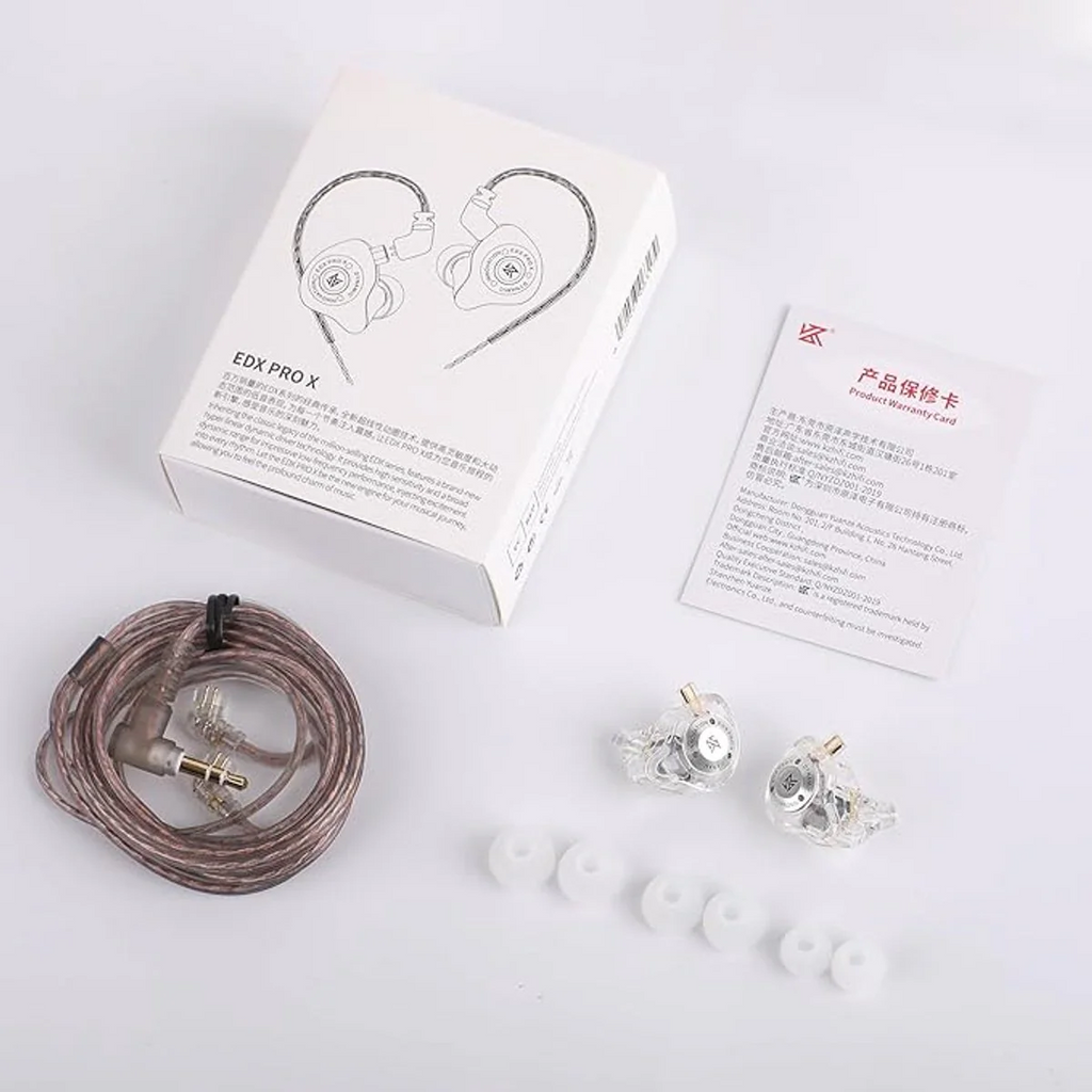 KZ EDX Pro MIC - Monitores In-Ear - Con Micrófono - Driver Dinámico - Cableado