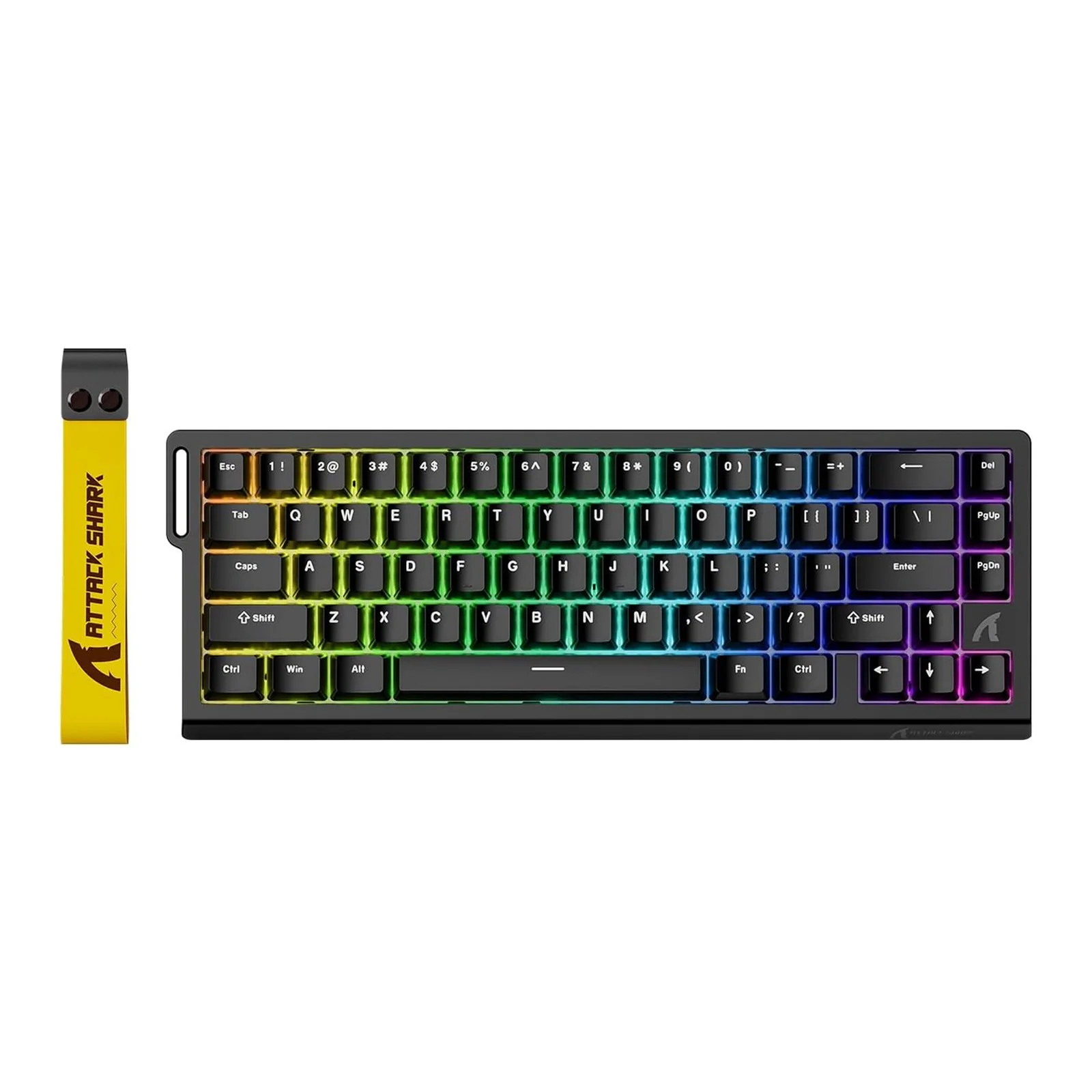 ATTACK SHARK X68 HE Rapid Trigger - Teclado gaming magnético de alta gama