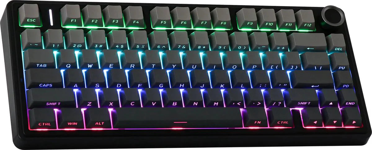 EPOMAKER x AULA F75 - Teclado Mecánico Inalámbrico - RGB - 75% - QWERTY - Gaming